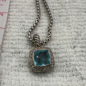 David Yurman petite Albion necklace pendant used